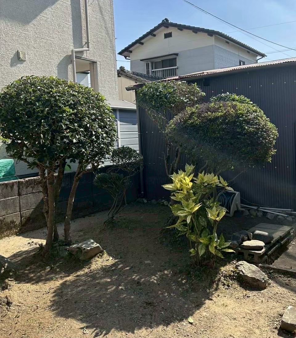 剪定の作業後の画像