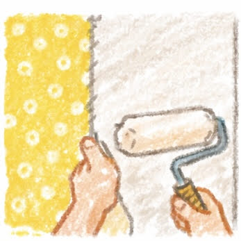 クロス（壁紙）の画像